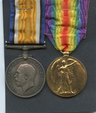British War & Victory Medals Pair to Neil Watson McLearie OS3 Royal Navy ( From Busby)