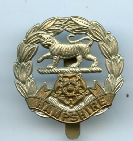 The Hampshire Regiment WW1 Cap Badge