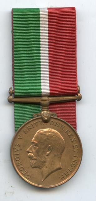 Mercantile Marine War Medal 1914-18 To Duncan McIntyre