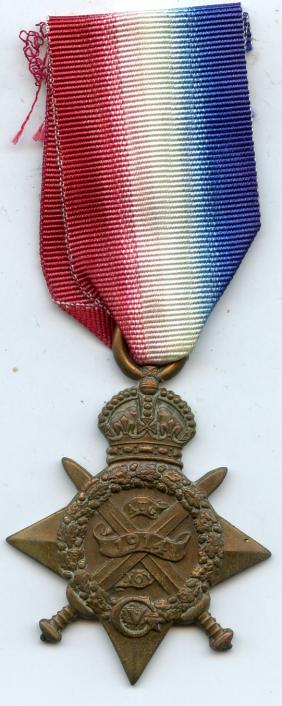 1914 Mons Star Medal To Pte Thomas Forrest. Argyll & Sutherland Highlanders