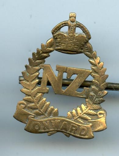 ANZAC New Zealand Cap Badge
