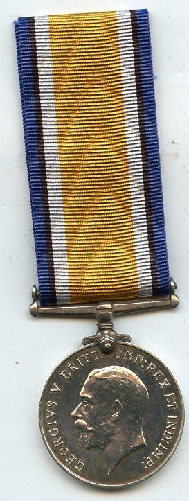 British War Medal 1914-18 To Pte Jack Sheppard. Royal Berkshire Regiment