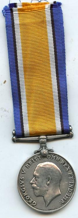 British War Medal 1914-18 To Pte Frederick Saunders, Royal Berkshire Regiment