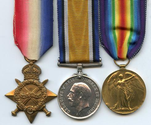 1914-15 Star Trio To Pte T.A. Symington, 2nd South African Rifles
