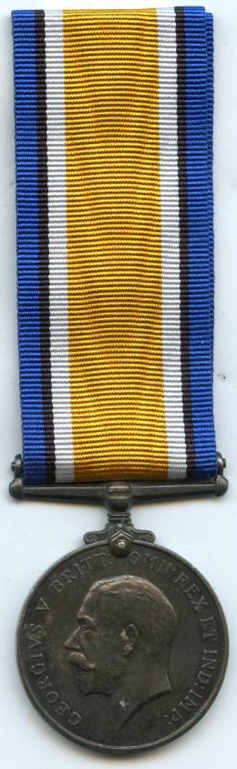 British War Medal 1914-18 To Driver William Taylor. Royal Field Artillery