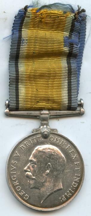 British War Medal 1914-18 To Pte John Angus. Kings Own Scottish Borderers