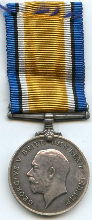 British War Medal 1914-18 To Pte Henry Stewart, Royal Highlanders The Black Watch