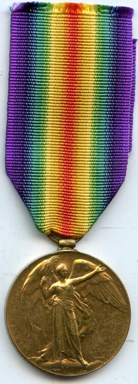 Victory Medal 1914-1919 To Pte Sidney H Francis, Royal Berkshire Regiment