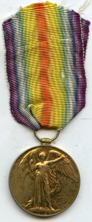 Victory Medal 1914-1919 To Pte Frederick W Westbury, Royal Berkshire Regiment