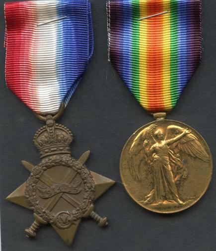 1914-15 Star & Victory Medal To Leading Trimmer John Langridge, Royal Naval Reserve