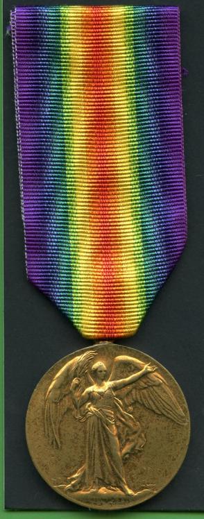 Victory Medal 1914-1919 To Pte Alexander Lovell, Suffolk Regiment
