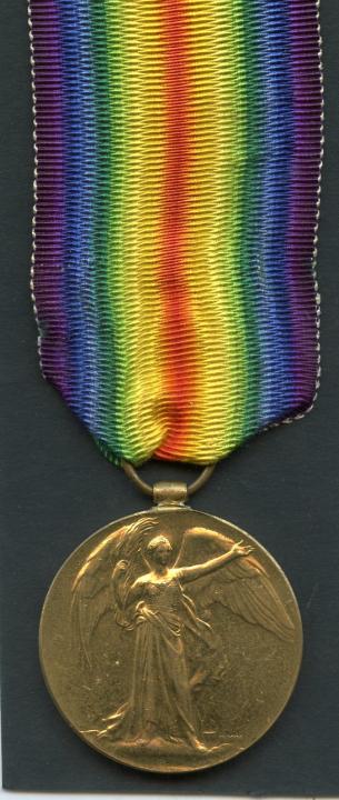 Victory Medal 1914-1919 To Pte H. T Haggar, Gloucestershire Yeomanry