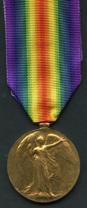 Victory Medal 1914-1919 To Pte Robin Gray, Berkshire Yeomanry