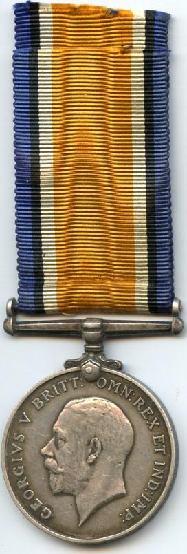 British War Medal  1914-18 To Pte Michael Connelly,  Argyll & Sutherland Highlanders