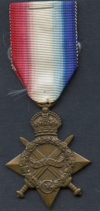 1914-15 Star To Pte Joseph Excell, Royal Army Medical Corps