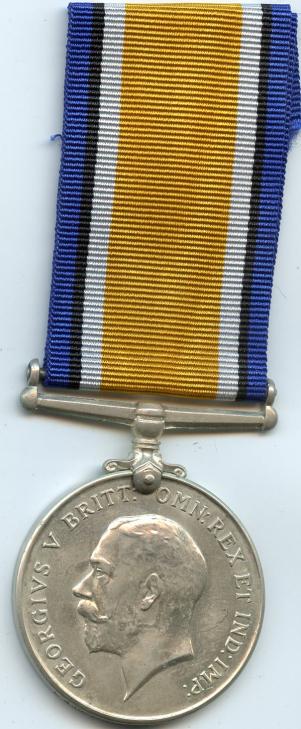 British War Medal 1914-18 To James Cragoe Abbott, Merchant Navy
