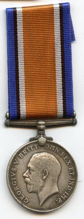British War Medal 1914-18 To W.O 2 .Albert E Pink, Royal Naval Air Service