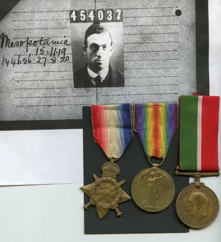 1914-15 Star, Victory Medal & Mercantile Marine Medal To Deck Hand James Wylie,, Royal Naval Reserve ( From Bamborough)