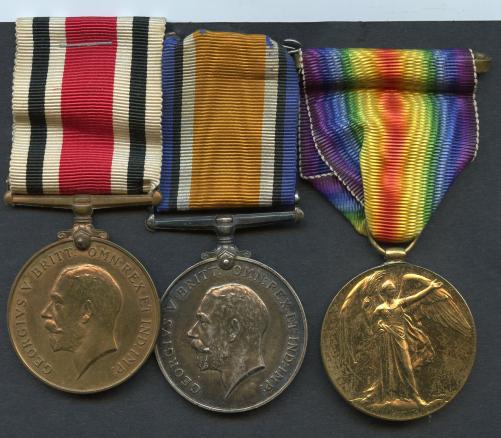 British War & Victory Medals Pair & Special Constabulary Medal To Pte George Knight, Hampshire Regiment