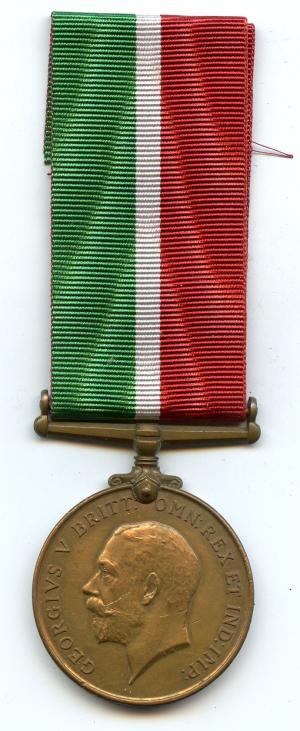 Mercantile Marine War Medal 1914-18 To Patrick McKenna