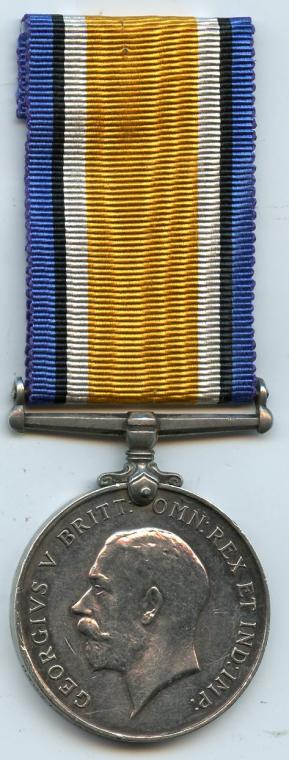 British War Medal 1914-18 To Driver Walter Daniels, Royal Field Artillery