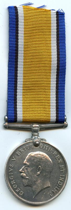 British War Medal 1914-18 To Pte Robert Victor Smith,  Kings Royal Rifle Corps ( Prisoner of War)