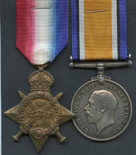 1914 Mons Star & British War Medal To Pte George Dean  5th Battalion Scottish Rifles, Cameronians