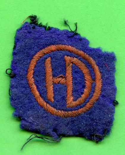 51st Highland Division Cloth Divisional Formation Badge