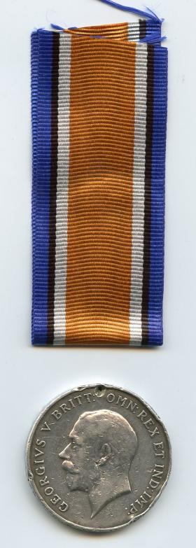British War Medal 1914-18 To Sjt George Findlay , Scottish Rifles
