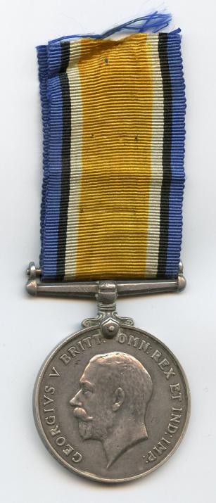 British War Medal 1914-18 To Pte James Gray , 1st Bn Scottish Rifles