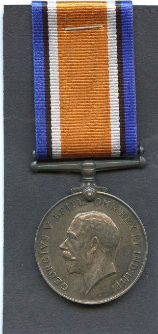 British War Medal 1914-18 To Ord Seaman William McLumphar Brown, Royal Navy ( From St Andrew in Edinburgh)