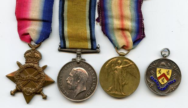 Group of 4 Medals To Driver James Lindsay, Army Service Corps