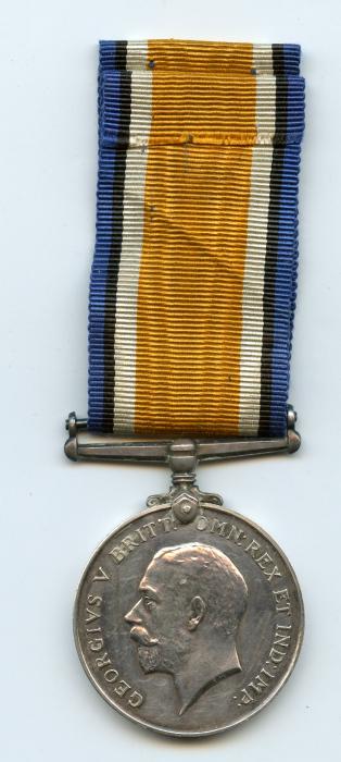 British War Medal 1914-18 To  Pte  John MacRae, Seaforth Highlanders
