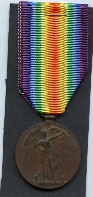 Victory Medal 1914-1919 To Pte Robert Logie, Royal Scots