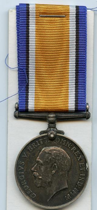 British War Medal 1914-18 To Pte  Archibald McKillop, Seaforth Highlanders