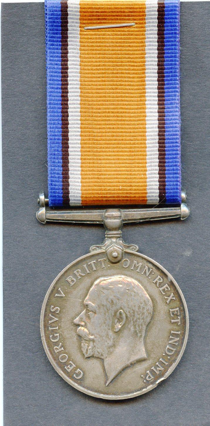 British War Medal 1914-18 To Pte John Clark, 12th Battalion Royal Scots ( Prisoner of War)