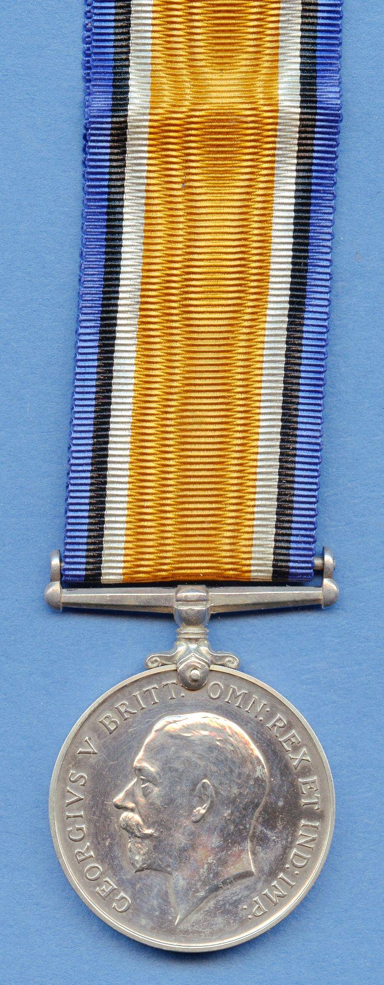 British War Medal 1914-18 To  A.C.1. John Robinson, Royal Naval Air Service