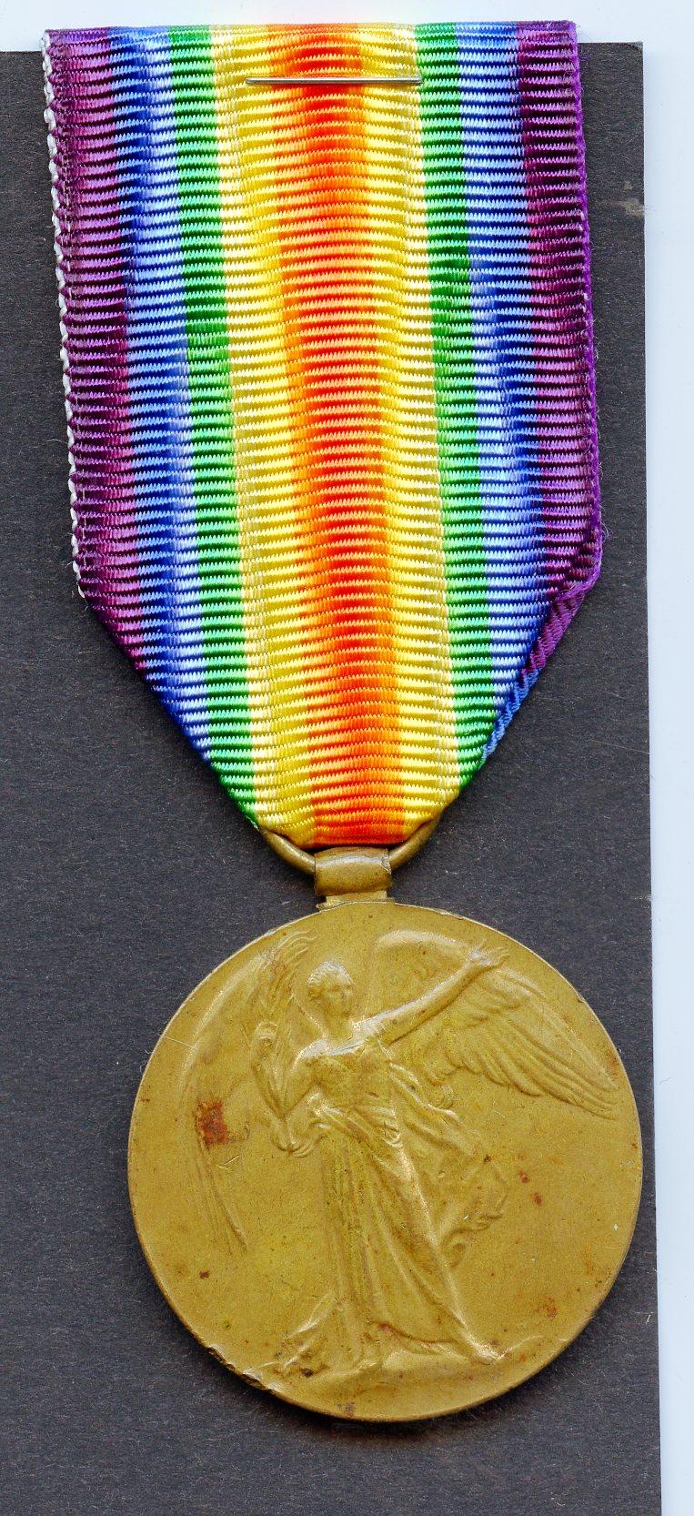 Victory Medal 1914-1919 To Pte Daniel K. Forsyth, Gordon Highlanders