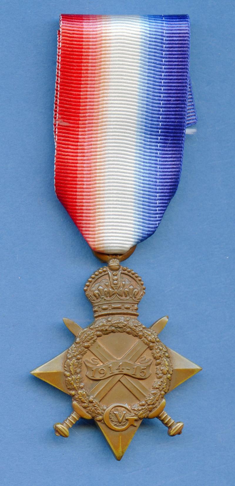 1914-15 Star To Pte William Campbell, Cameron Highlanders
