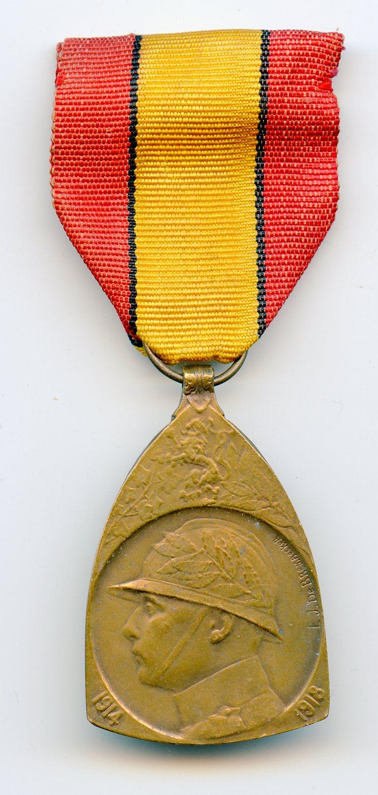 Belgium War Medal 1914-18