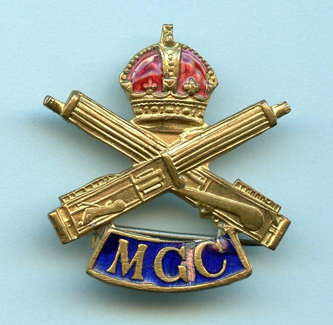 Machine Gun Corps Sweetheart Badge