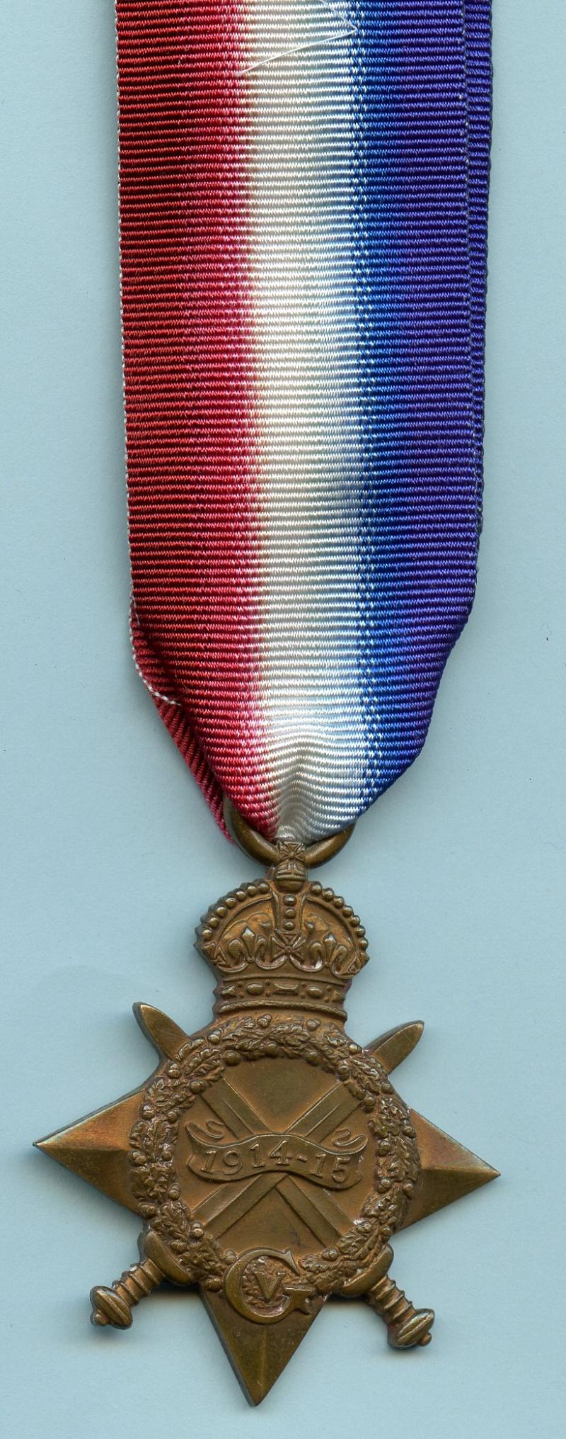 1914-15 Star To Senior Reserve Attendant Abraham Thompson, Royal Navy