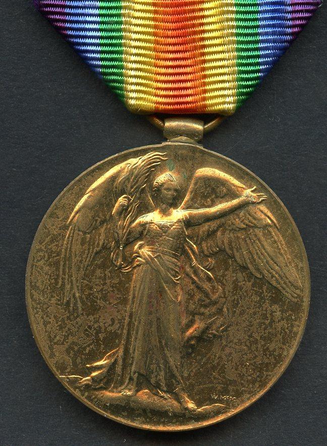 Victory Medal 1914-1919 To William John Jennings, Royal Air Force