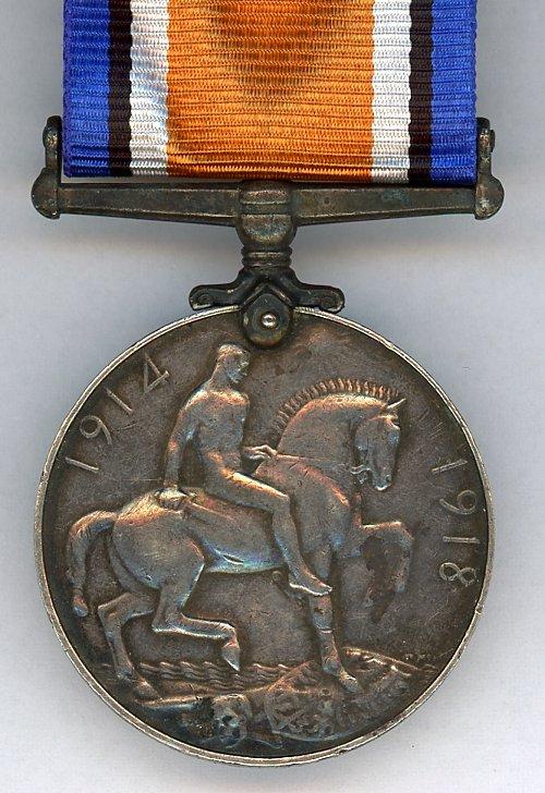 British War Medal 1914-18 To Pte Thomas Tootle, Royal Marine Light Infantry