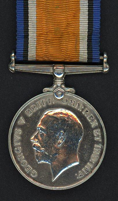 British War Medal 1914-18 To Pte James Caldwell 12th (Ayr & Lanark Yeomanry) Battalion Royal Scots Fusiliers