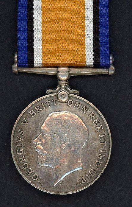 British War Medal 1914-18 To  Pte Henry Devoy, Royal Scots Fusiliers