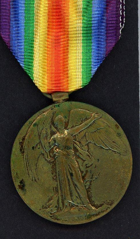 Victory Medal 1914-1919 To Pte William Johnstone, Royal Scots Fusiliers
