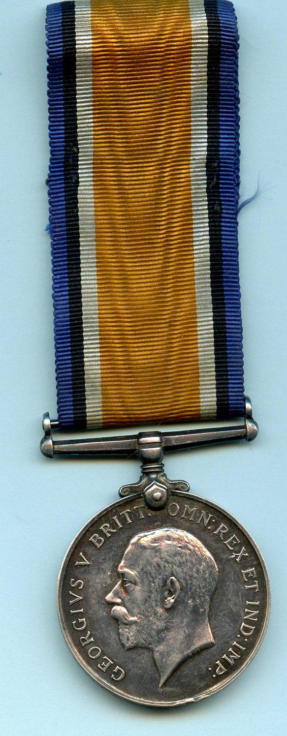 British War Medal 1914-18 To Ordinary Seaman William France, Royal Navy