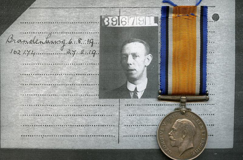 British War Medal 1914-18 To Edward Bowe, Greaser Merchant Fleet Auxilliary