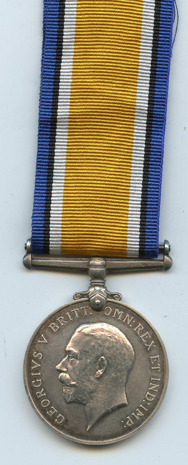 British War Medal 1914-18 To Stoker Sidney Pedley, Royal Navy